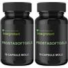 RIMEDI NATURALI INTEGRATORI Serenoa Repens 140 Softgels per il benessere della Prostata e delle vie Urinarie, Prostasoftgels con 320 mg di olio di Saw Palmetto titolato al 90% in acidi grassi | Una al Giorno