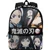 KARACTERMANIA Demon Slayer Taisho-Zaino HS FAN 2.0, Nero, 30 x 41 cm, Capacità 22 L