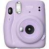 instax Fujifilm Instax mini 11 Lilac Purple | Fotocamera a sviluppo istantaneo | Modalità Selfie | Esposizione Automatica | Foto Formato mini 62 x 46 mm