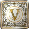 VERSACE Virtus Gala White Coppetta Ciotola Coppa Quadrata 12cm Porcellana