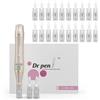 Lazzybeauty Dr. Pen Ultima M5 Penna Microneedling, Dispositivo Professionale di Microneedle Senza Fili, Autentico Strumento Elettrico per la Cura della Pelle Auto Roller con 22 Cartucce di Ricambio