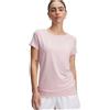 UNDER ARMOUR T-shirt HeatGear Armour Donna Prime Pink/White