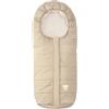 Nuvita 9905 Junior One | Sacco Universale per Seggiolini Auto | Perfetto per Bambini da 6 a 36 Mesi (100 cm) | Protezione Fino a -10°C anti pioggia e anti vento | Beige