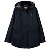 LightHouse Kendal - Giacca impermeabile da donna, antivento, con cappuccio staccabile, Ombra da notte, 46