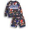 Sonic The Hedgehog Set felpa e pantaloncini per ragazzi | Maglione grafico per bambini con stampa integrale e pantaloni abbinati | Abbigliamento Shadow Knuckles per giocatori | Regalo di merchandise