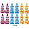 Beni Culinari 12 confezioni di prova Felce Azzurra Mon Amour Ammorbidente Concentrato - Ammorbidente Concentrato Blu Mare - Oro e Argan - Viola Ninfea 26 lavaggi 650 ml + portachiavi Beni Culinari