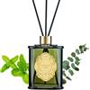 M&SENSE Diffusore a Bastoncini Grande 240ml per la Casa | Menta Eucalipto Diffusore ad Olio Profumato con Bastoncini | Fragranza Naturale per Camera da Letto, Bagno, Salotto