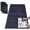 NBEADS 8 Foglio Carta Grafite da Ricalco, 105x51cm Carta di Trasferimento Carbonio Carta Carbone Nera Carta per Trasferimento in Grafite per Carta, Legno, Tela, Ceramica e Altre Superfici