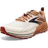 Brooks Cascadia 16, Scarpe da corsa Uomo, Bianco (White Biscuit Rooibos), 40.5 EU
