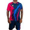 Trident flex m Trident Completo Padel Uomo Tennis Maglia e Pantaloncini con Tasche per Padel Tennis Tecnologia Dry-Tech in Tessuto Premium Traspirante e Anallergico (XL)