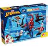 LINDT - LISCIANIGIOCHI Lisciani Spider Man Double Face Puzzle Maxi Floor 108 Pezzi
