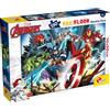 LINDT - LISCIANIGIOCHI Lisciani Avengers Double Face Puzzle Maxi Floor 150 Pezzi