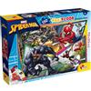 LINDT - LISCIANIGIOCHI Lisciani Spider Man Puzzle Double Face Maxi Floor 150 Pezzi