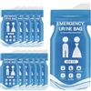 Mokaskaidj 12Pcs Sacche per Urina, 850ml Sacco Urina Monouso, Sacchetti per Urina da Viaggio, Orinatoio Portatile Donna, Super Assorbenti Portatile Sacchetti Urine Vomito per Uomini, Donne e Bambini