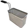 Generico FBR0164 - CESTINO MADE IN ITALY CUOCIPASTA PROFESSIONALE 1/3 1 MANICO 139X286X215H MM IN ACCIAIO INOSSIDABILE AISI 304 CESTELLO CUOCI PASTA INOX GN 1/3