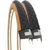 ECOVELO 2 COPERTONI 700X35C (37-622) GOMME NERO PARA PER CITY BIKE TREKKING BICICLETTA STRADALE ADULTO BICI IBRIDA