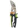 Fiskars Cesoie per lamiere, Taglio offset a destra, Fino al 40% di potenza in più, Lunghezza 25,2 cm, Acciaio trattato termicamente/Plastica, Nero/Verde/Arancione, PowerGear, 1027210