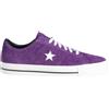CONVERSE ONE STAR PRO OX NIGHT PURPLE/EGRET/BLACK - Sneakers