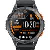 SMARTY2.0 SMARTY 2.0 Orologio digitale da uomo automatico con cinturino in silicone SW094A, Nero, Moderno