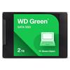 Western Digital WD Green 2TB Internal SSD, 2.5 IN 7MM, SATA III, 6GB/S