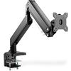 DIGITUS Supporto da tavolo a molla singola per monitor da 35, 15 kg, colore nero