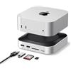 UGREEN Docking Station Compatibile con Mac Mini M4 e M4 Pro Hub USB C Supporto con Alloggiamento M.2 NVME SSD DisplayPort 4K 240Hz 144Hz USB 3.2 4A1C 10Gbps SD TF Slot 3.5mm Aux