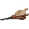 MGE World MGE - Soffietto Manuale per Camino e Barbecue - Soffiatore Camino e Barbecue - Mantice per Camino in Legno Naturale - Accessori Camino - Utensili Camino a Legna - 51 cm