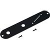 Banworks Piastra di controllo per chitarra da 10 mm Fori per potenziometro Spaziatura stretta dei fori per potenziometro e slot per interruttore angolato Piastra in acciaio per Telecaster JT/KZB-03