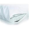 HOME LINGE PASSION Roupillon - PROTEGGI ORECCHIO 100% Cotone Impermeabilizzato COLORI - Bianco, MATERIALE - 100% COTONE, DIMENSIONI - 140 x 45 cm
