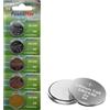 PoundMax 2430 CR2430 DL2430 - Batterie a bottone al litio, 3 V, 5 pezzi