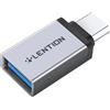 LENTION Adattatore da USB C a USB 3.0, convertitore da tipo C maschio a tipo A femmina, compatibile con MacBook Pro 2024-2016, nuovo iPad Pro/Mac Air/Surface, telefono/tablet, iPhone 16, iPhone 15,
