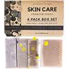 Poola & Bloom Saponi Naturali - Set di 4 Saponi Artigianali con Argilla Verde e Fango del Mar Morto per Cura della Pelle Idratazione Profonda Esfoliante Naturale Regalo Unico