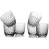 IVV Sixties Set 6 Bicchieri Acqua Trasparente 6 Ottiche Assortite Cl. 31