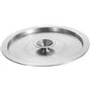 Milageto Coperchio per Padella, Coperchio per pentola, Coperchio per pentole, stoviglie per Uso Domestico in Acciaio Inossidabile, Coperchio per Padella, 36 Cm