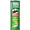 Pringles Gusto panna acida e cipolle patatine al gusto di panna acida e cipolle spuntino croccante per film, giochi e altro lattina da asporto 134 g
