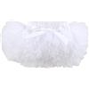 HOOLCHEAN Gonna tutù soffice super morbida per neonate con copertura per pannolini Bloomer, bianco, 0-6 mesi