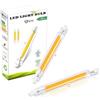 EIMOPE Lampadina R7S LED 78mm 10w Dimmerabile, Lampadine LED R7S 10w equivalente a 80w 100w Lampada Alogena, Bianco Freddo 6000K 1000LM, Illuminazione Fascio 360°, Nessun Sfarfallio, 2pcs