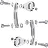 E Bike Power Set di bracci di coppia universali per biciclette elettriche, M14, resistenti, in acciaio inox, adatti per motori da 1000 W, 2000 W, 3000 W, asse posteriore 6 mm.