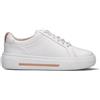 CLARKS CORE Sneaker donna bianca in pelle