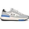 SUN68 Sneaker uomo grigia/blu