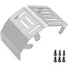 JOYSOG per LOSI 1/4 Promoto-MX Moto RC Telaio Armatura Piastra di Guardia, Acciaio Inox Anteriore Posteriore Telaio Armatura Piastra di Protezione Skid Plate Parti di Aggiornamento, Argento