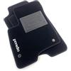 ASC tappetini auto compatibili con FIAT PANDA 312 III serie dal 2012 al 2019 tappeti auto in moquette con bordo antiscivolo battitacco in gomma 1 logo