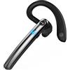 LESUN Auricolari Bluetooth 5.0 con Doppio Microfono, Cuffie Wireless Vivavoce Avanzate con Chiamata Vocale Super Chiara, Audio Hi-Fi e Esperienza Ultraleggera Per Lavoro/Ufficio/Guida