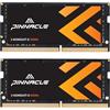 Timetec Pinnacle 32GB KIT (2x16GB) DDR4 3200MHz (o 2933MHz o 2666MHz) PC4-25600 Non-ECC Unbuffered 1.2V CL22 2Rx8 Dual Rank 260 Pin SODIMM Laptop Notebook PC Computer Memoria RAM Modulo Upgrade