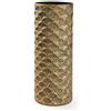 GICOS SRL Portaombrelli in Ferro Tondo Oro Anticato 20 x 54 cm