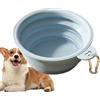 Generico Ciotola per cani, ciotola per acqua pieghevole per cani, per tazza in silicone per alimentazione 'acqua, per tazza in silicone per l'alimentazione 'acqua, per l'acqua sicuro per alimenti per animali d