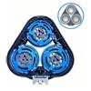 QHYSS Sh50 Testine Di Ricambio Compatibili Con Philips Serie 5000 Le Testine Di Rasatura Alloggiamento rotondo, Per La Serie 5000/6000 Testina Di Rasatura Del Rasoio (Mezza Testina Di Rasatura)