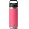 YETI Rambler Bottle Chug, Vacuum Insulated Stainless Steel Bottle with Chug Cap, Tropical Pink, 18 oz (532 ml)