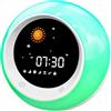 I·CODE I.CODE Sun & Moon Rise Sveglia per bambini, Addestratore di sonno dei bambini, Macchina del suono del sonno, educazione del sonno per bambini con luce notturna