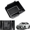 GAFAT Compatibile con VW Polo MK6/Taigo/Nivus 2018-2025 2026 Contenitore Portaoggetti per Console Centrale, Polo 2024 Organizer per Braccioli, Vano Portaoggetti, Accessori Taigo (Bianco)
